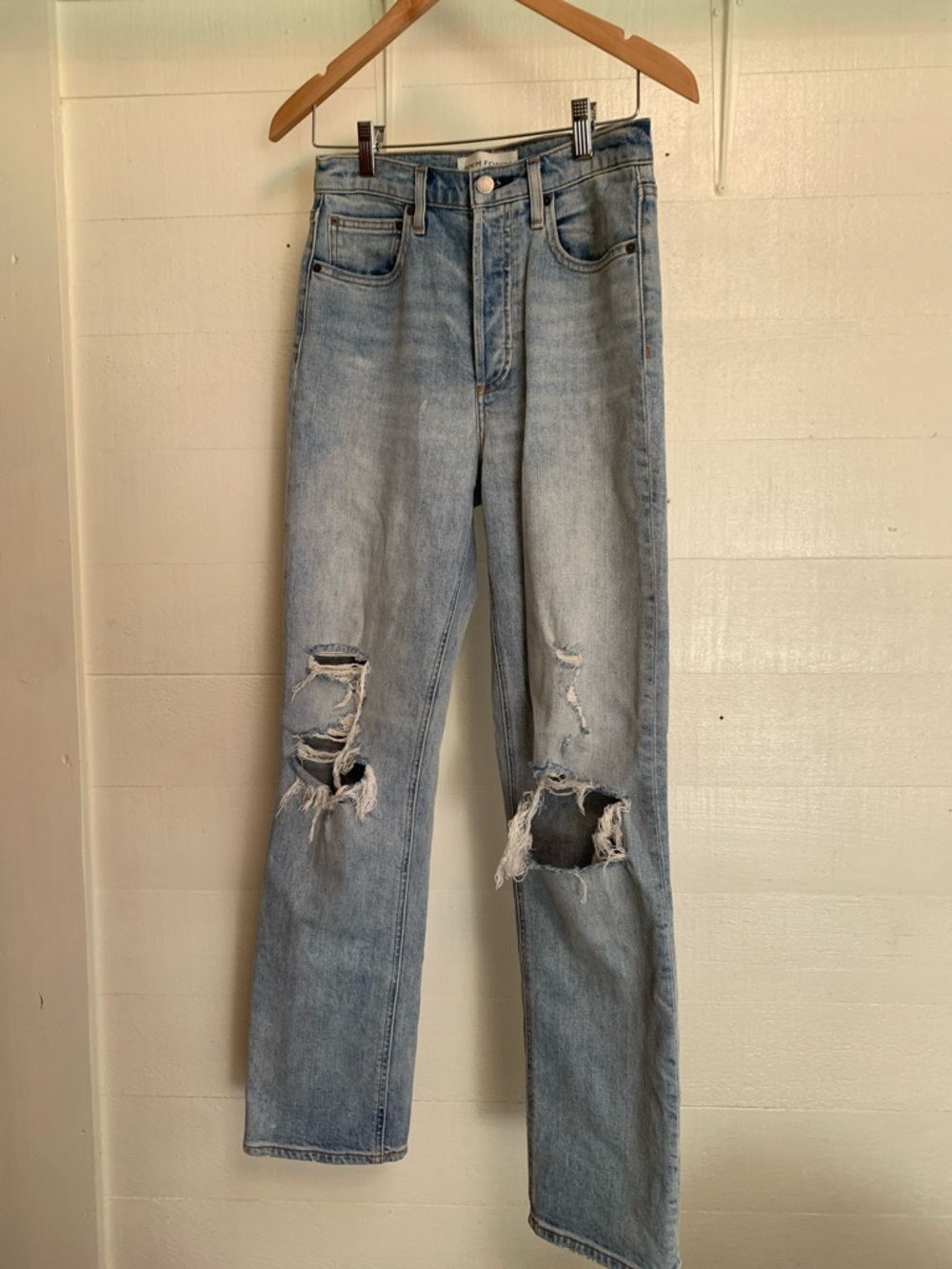 Denim Forum Arlo High Rise Straight